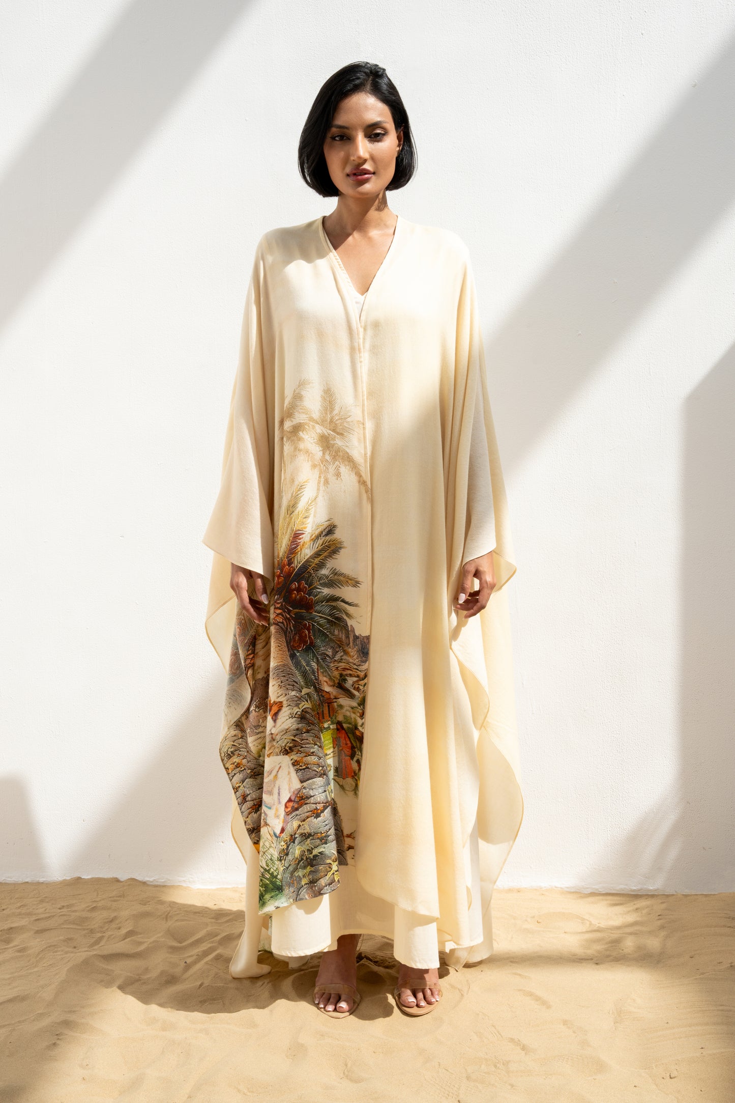 وشاح أصول كشمير بقصة كيب