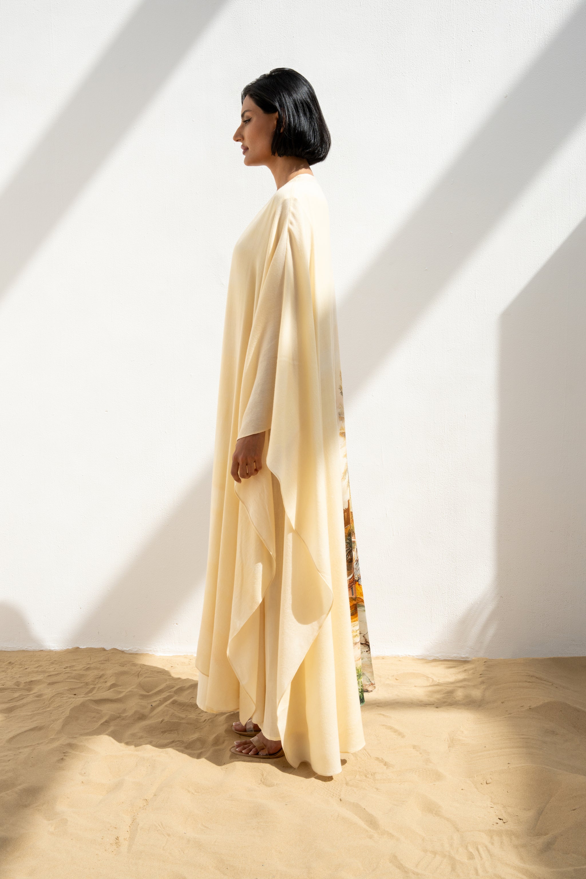 وشاح أصول كشمير بقصة كيب