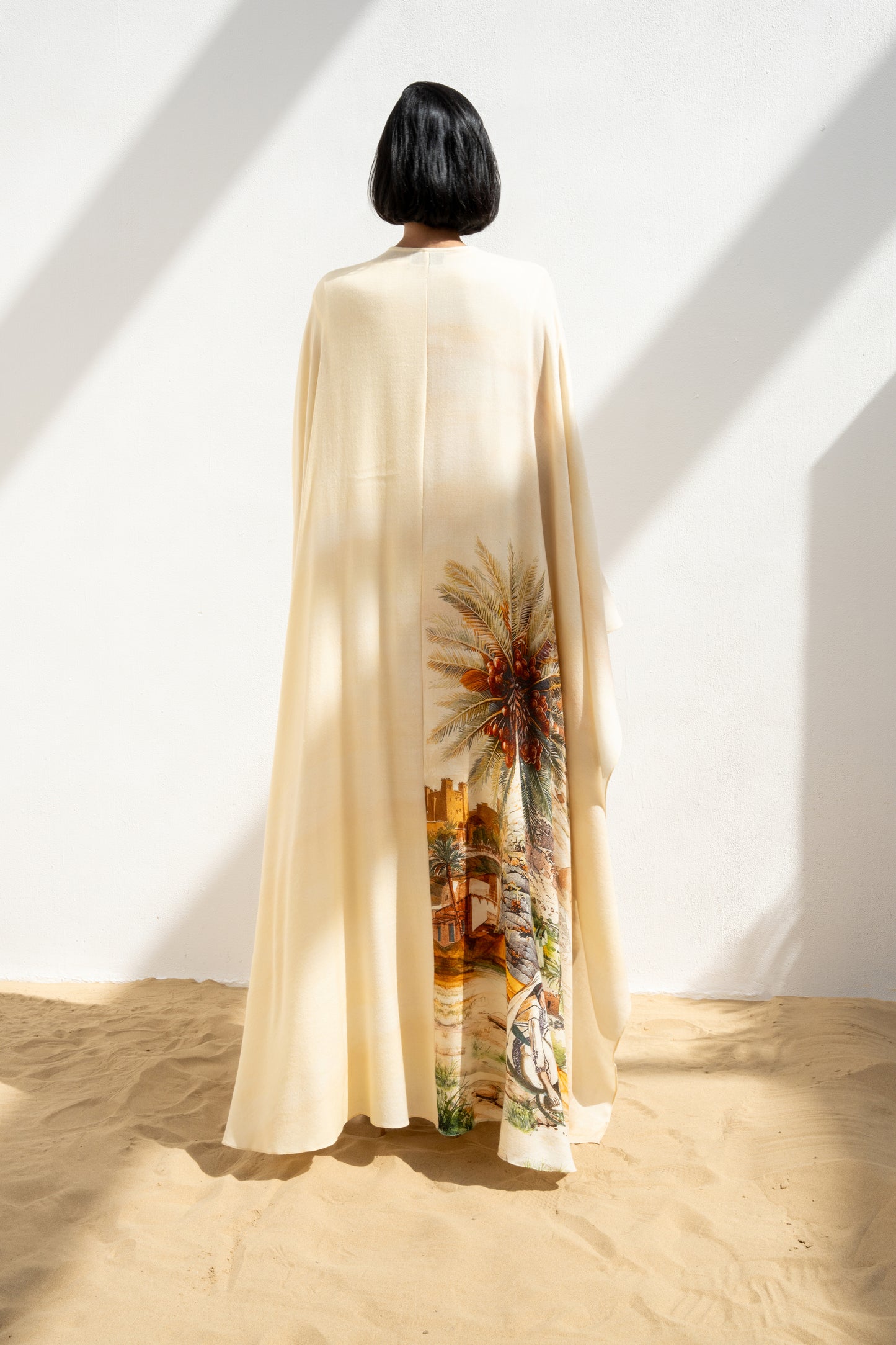 وشاح أصول كشمير بقصة كيب