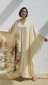 وشاح أصول كشمير بقصة كيب